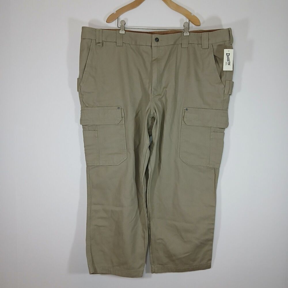 Duluth Trading Fire Hose Relaxed Fit Cargo Work Pants 50x30 NWT Gorpcore Utility